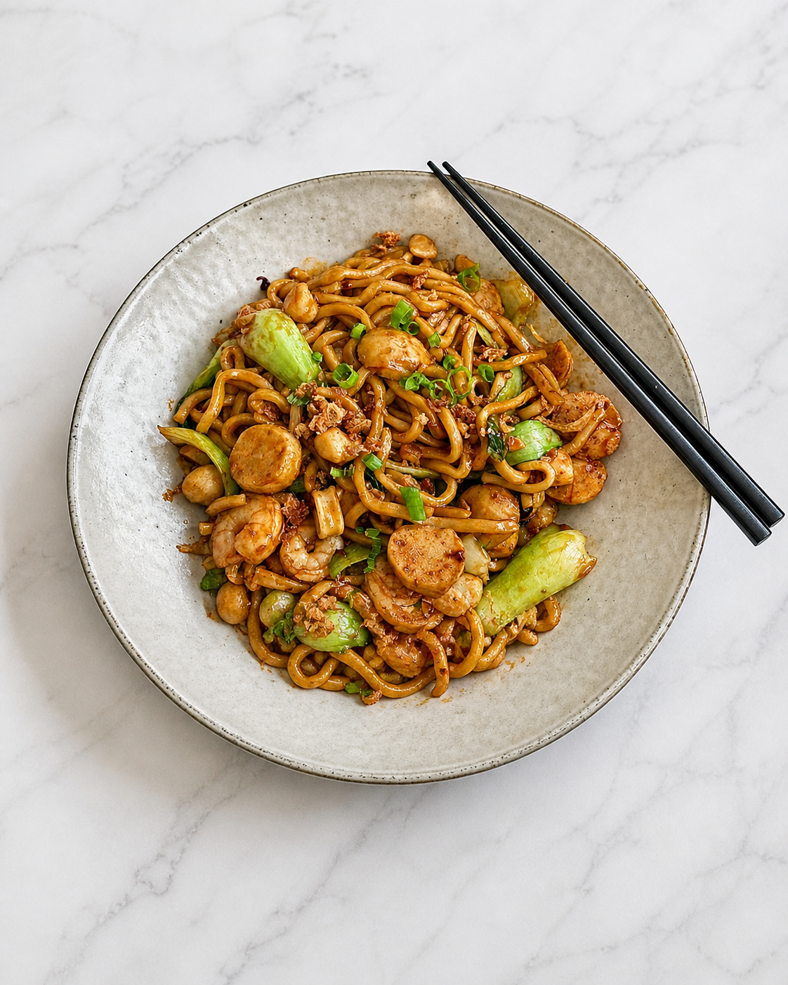 Hawker-Style Hokkien Mee